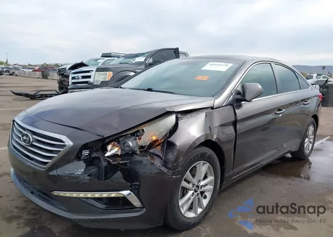 2016 Hyundai Sonata Se из США, поврежденный, VIN 5NPE24AF8GH280368